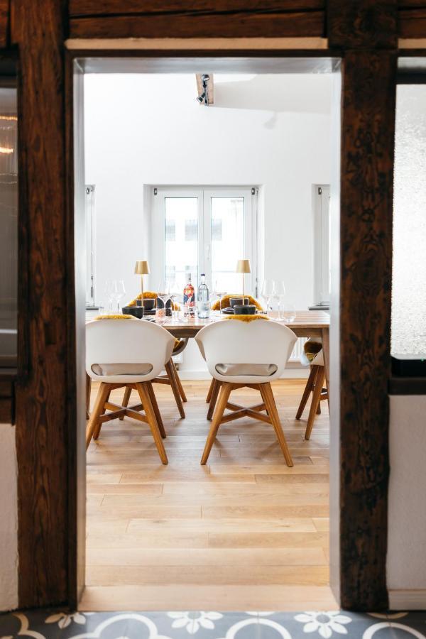 Heimatel - Luxury Penthouse Loft Apartment Ravensburg Luaran gambar