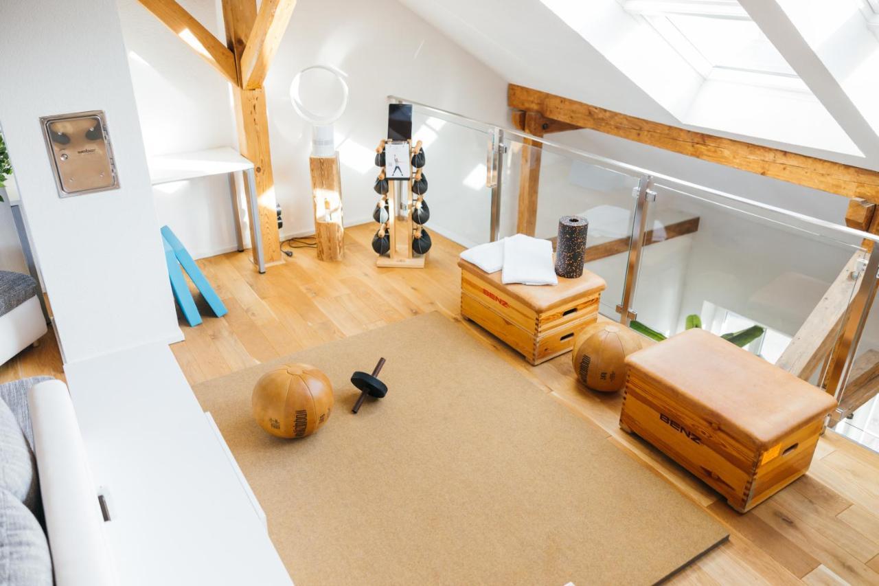 Heimatel - Luxury Penthouse Loft Apartment Ravensburg Luaran gambar