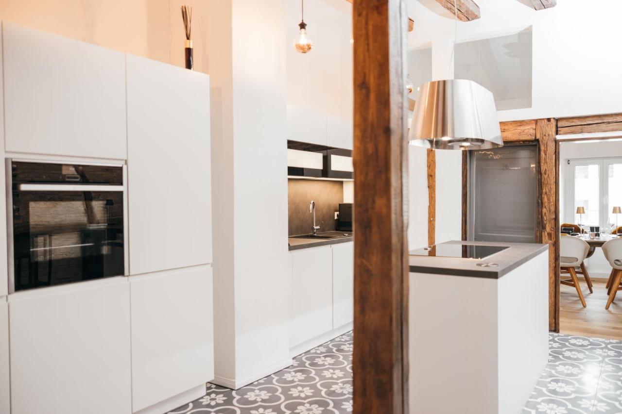 Heimatel - Luxury Penthouse Loft Apartment Ravensburg Luaran gambar