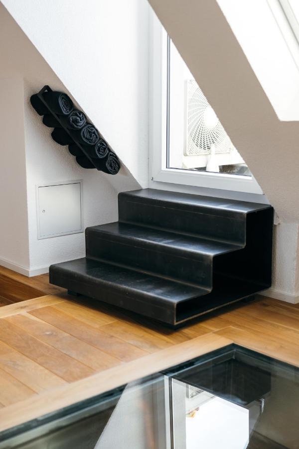 Heimatel - Luxury Penthouse Loft Apartment Ravensburg Luaran gambar